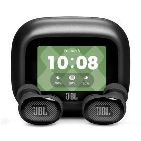 JBL 完全ワイヤレスイヤホン ［ワイヤレス(左右分離) / カナル型 / ノイズキャンセリング対応 / Bluetooth対応］ ブラック JBLLIVEBUDS4BLK