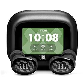 JBL(ジェービーエル) 完全ワイヤレスイヤホン ブラック JBLLIVEBUDS4BLK ［ワイヤレス(左右分離) /カナル型 /ノイズキャンセリング対応 /Bluetooth対応］ JBLLIVEBUDS4BLK 【864】