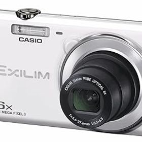 【中古】CASIO デジタルカメラ EXILIM EX-Z780WE 広角26mm 光学6倍ズーム プレミアムオート 1610万画素 ホワイト