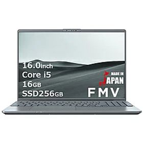 FUJITSU(富士通） ノートパソコン FMV LIFEBOOK PH50/J3 本体のみ FMVP50J3H ［16.0型 /Windows11 Home /intel Core i5 /メモリ：16GB /SSD：256GB /Office Home and Business /日本語版キーボード /2024年10月モデル］ FMVP50J3H