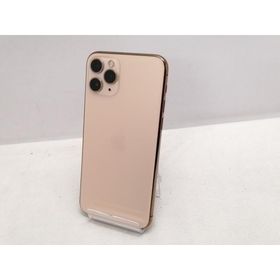 【中古】Apple au 【SIMロック解除済み】 iPhone 11 Pro 64GB ゴールド MWC52J/A【仙台駅東口】保証期間１ヶ月【ランクC】