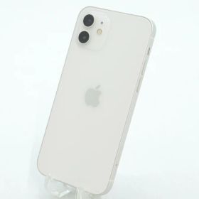 【中古】SIMフリー Apple iPhone12 64GB White A2402 MGHP3J/A 外観ランクB