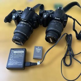 Nikon D5000 D3000 デジタル一眼レフカメラ 2台セット