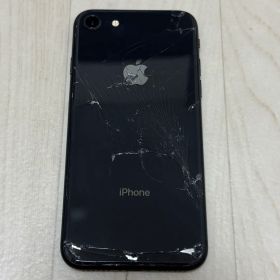 iPhone8 本体 スペースグレイ 64GB ひび割れあり