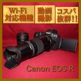 ❤️予備電池付き❤️Canon EOS R 超望遠 ダブルレンズ❤️