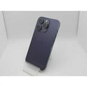 【中古】Apple 国内版 【SIMフリー】 iPhone 14 Pro 128GB ディープパープル MQ0F3J/A【新橋烏森通り】保証期間1ヶ月【ランクC】