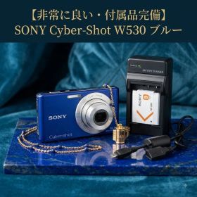 SONY デジタルカメラ Cyber-Shot(サイバーショット) W530 1410万画素CCD 光学ｘ4 ブルー DSC-W530/L