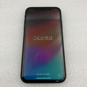 中古 【UQ】 Apple iPhoneXR 128GB (ブラック) MT0G2J/A 3290007551 状態： C:並品
