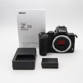 【シャッター回数：2510回】Nikon Z50 ボディ ブラック ミラーレスカメラ 〔NIKON Z マウント〕