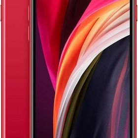【動作正常】美品 電池100% SIMフリーiPhone SE(第2世代) 64GB レッド