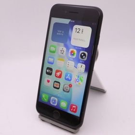 SIMフリー iPhoneSE(第2世代) 128GB ブラック バッテリー状態78%