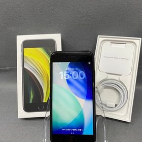 美品 国内版 SIMフリーiPhoneSE 第2世代 64GB ブラック色