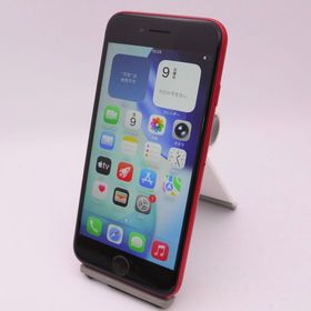 SIMフリー iPhone SE(第2世代) 64GB プロダクトレッド バッテリー状態81%