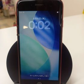 【修理店清掃済み】iPhoneSE第二世代 64GB レッド SIMロック解除済み