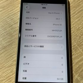 1618 iPhone SE 第2世代 64GB ホワイト SIMフリー ジャンク品