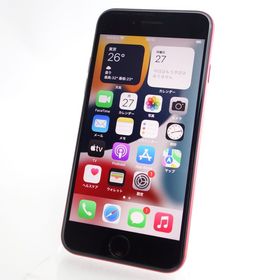 【SIMフリー】iPhoneSE2 64GB レッド 電池91％ 利用制限〇