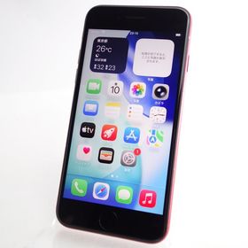 【SIMフリー】iPhoneSE2 64GB レッド 電池83％ 利用制限〇