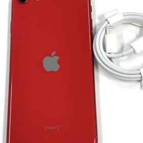 【モバイルBOX】 新品同様 電池99%SIMフリーiPhone SE(第2世代) 64GB レッド