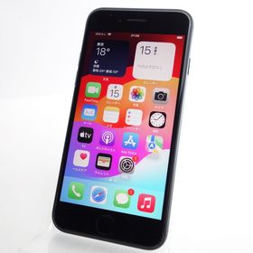 【SIMフリー】iPhoneSE2 64GB ブラック 電池87％ 利用制限〇