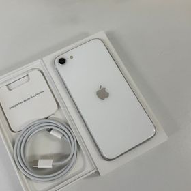 中古 iPhone SE2 128Gb ホワイト 国内SIMフリー 送料無料
