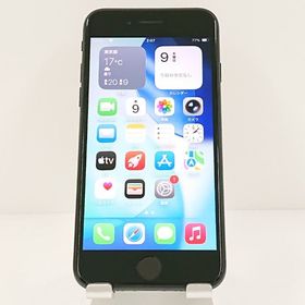 iPhoneSE 第2世代 64GB au ブラック c18876