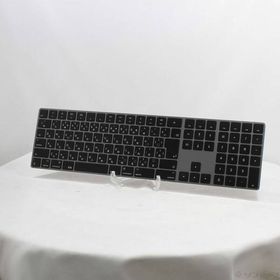 【中古】Apple(アップル) Magic Keyboard (JIS／テンキー付き) スペースグレイ MRMH2J／A 【258-ud】