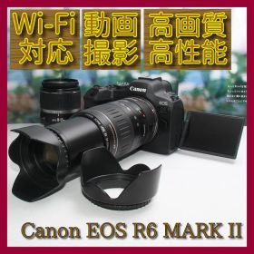 ❤️予備電池付き❤️キヤノン EOS R6 マークII ダブルズーム❤️