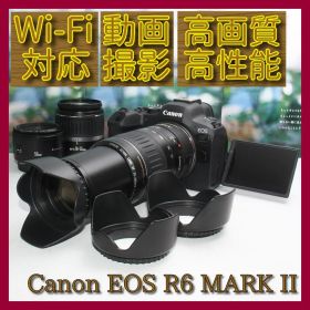 ❤️予備電池付き❤️キヤノン EOS R6 マークII トリプルレンズ❤️