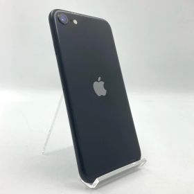 【全額返金保証】【最速発送】 iPhone SE（第2世代） 128GB ブラック au 白ロム 動作確認済 75%