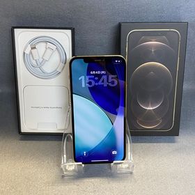 中古 国内版 SIMフリー iPhone12pro 128GB ゴールド色