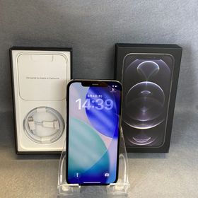 超美品 国内版 SIMフリー iPhone12pro 128GB グラファイト色
