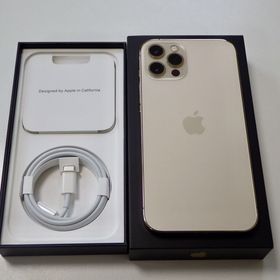 超美品 SIMフリー iPhone12 Pro 128GB Gold 電池86% 送料無料