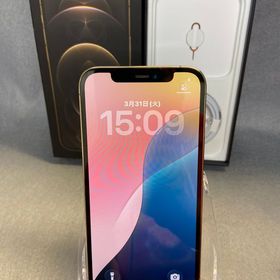 超美品 国内版 SIMフリー iPhone12 Pro 128GB ゴールド色