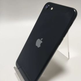 iPhoneSE3 64GB SIMフリー新品バッテリー100％ 整備保証付き 本体 中古 ミッドナイト 目立った傷や汚れなし