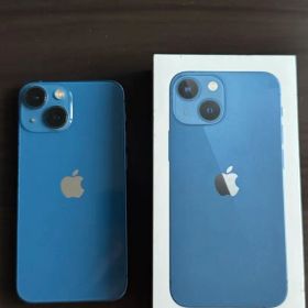iPhone 13mini 本体 ブルー