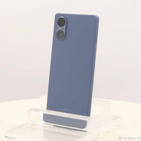 〔中古〕SONY(ソニー) Xperia 5 V 128GB ブルー SO-53D docomo SIMフリー〔377-ud〕