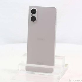 〔中古〕SONY(ソニー) Xperia 5 V 128GB プラチナシルバー SO-53D docomo SIMフリー〔377-ud〕