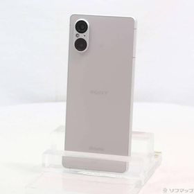 〔中古〕SONY(ソニー) Xperia 5 V 128GB プラチナシルバー SO-53D docomo SIMフリー〔377-ud〕