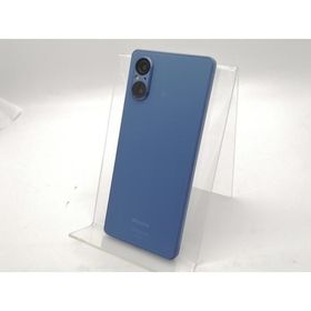 【中古】SONY docomo 【SIMフリー】 Xperia 5 V 8GB 128GB ブルー SO-53D【大須2】保証期間１ヶ月【ランクB】