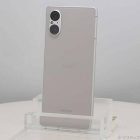 〔中古〕SONY(ソニー) Xperia 5 V 128GB プラチナシルバー SO-53D docomo SIMフリー〔377-ud〕
