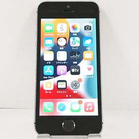 iPhoneSE 16GB SIMフリー スペースグレイ 送料無料 即決 本体 c21149