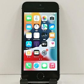 iPhoneSE 16GB SIMフリー スペースグレイ 送料無料 即決 本体 c21124