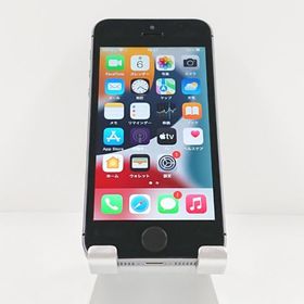 iPhoneSE 16GB SIMフリー スペースグレイ 送料無料 即決 本体 c21164