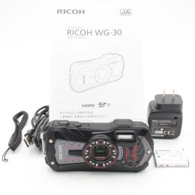 ショット数63 【極美品】 RICOH リコー WG-30W 防水 コンパクトデジタルカメラ 117006
