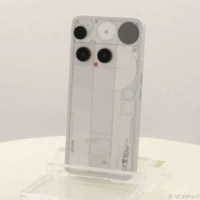 ソフマップ 〔中古品〕 Nothing Phone (3) 256GB ホワイト NP3256 SIMフリー【276】