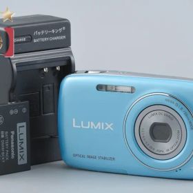 【中古】Panasonic パナソニック LUMIX DMC-S1 ブルー コンパクトデジタルカメラ