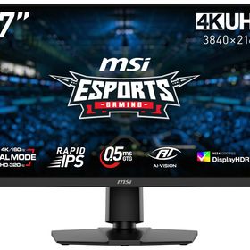 MSI｜エムエスアイ MAG-272URDF-E16 ゲーミング液晶ディスプレイ(27型/RAPID IPS/4K UHD 3840×2160/160Hz/0.5ms)(ブラック)MAGシリーズ[