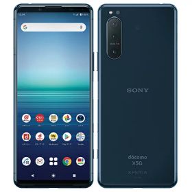 【中古】Cランク【傷や汚れあり】 SIMフリー SO-52A SONY Xperia 5 II ブルー 利用制限〇(白ロム) 送料無料