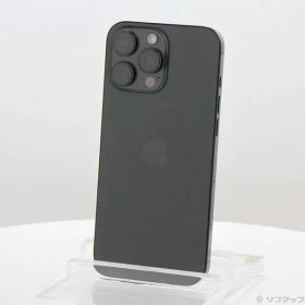 ソフマップ 〔中古品〕 iPhone16 Pro Max 256GB ブラックチタニウム MYWG3J／A SIMフリー【377】