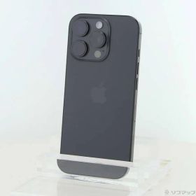 ソフマップ 〔中古品〕 iPhone16 Pro 128GB ブラックチタニウム FYMV3J／A SIMフリー【269】